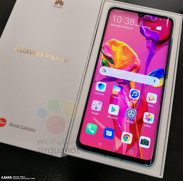 Huawei P30 Pro рассекречен на «живых» фото и видео до анонса