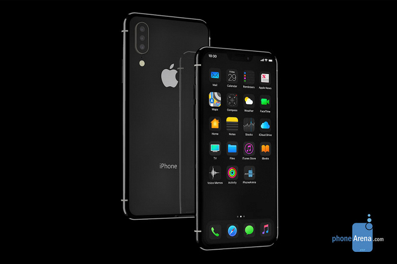 IPhone 11 c iOS 13 и тёмной темой представили на рендерах в Сети