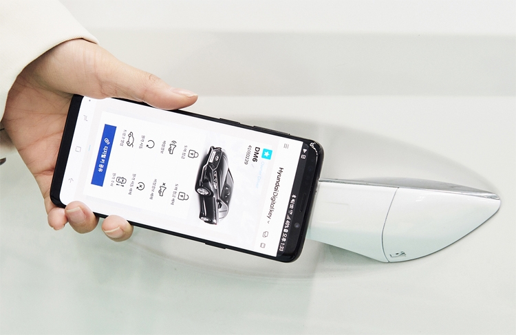 Цифровой ключ автомобиля Hyundai появится в смартфоне