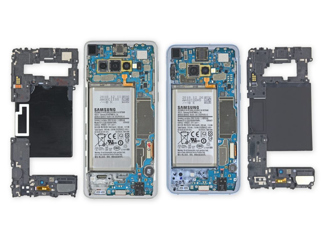 iFixit оценили ремонтоспособность смартфонов Galaxy S10