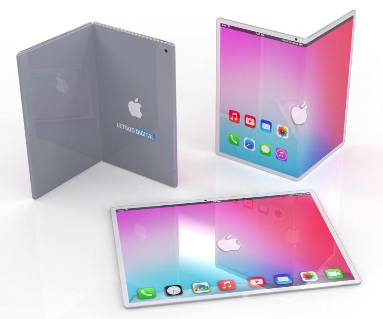 Складной планшет iPad впервые показали на рендерах в Сети