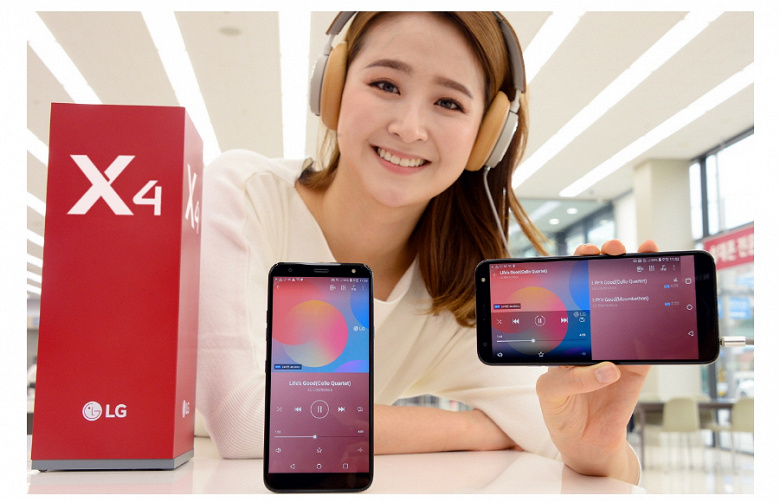 LG представила в Корее новое поколение смартфона LG X4