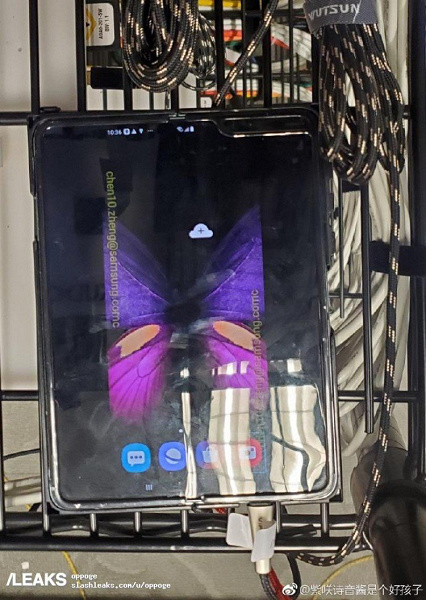 Гибкий Samsung Galaxy Fold в рабочем состоянии показали на видео