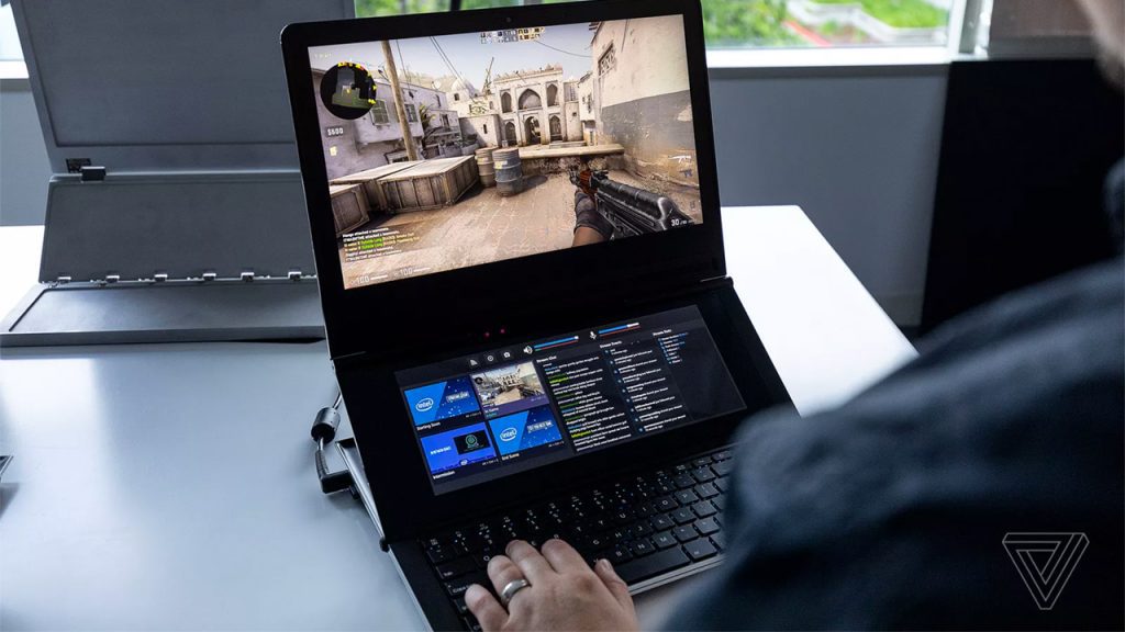 Intel разработала игровой ноутбук будущего