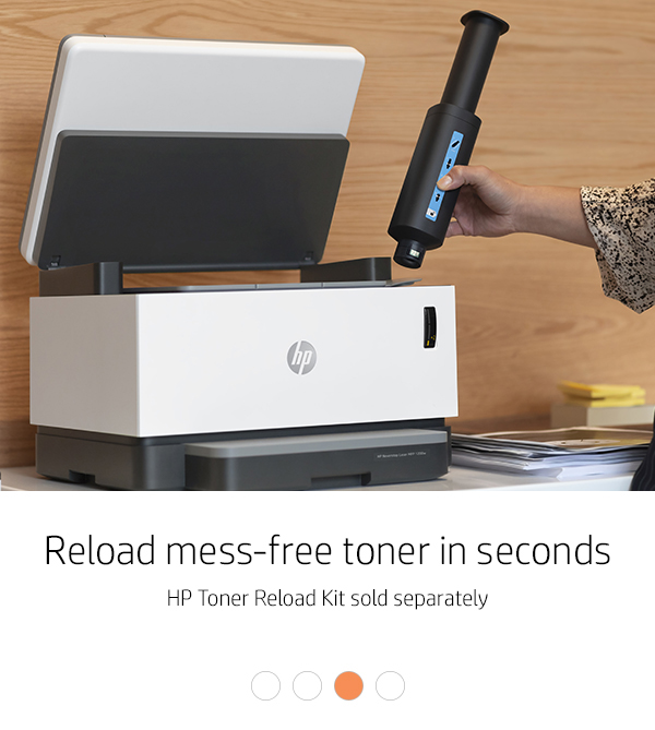 HP представила первый в мире лазерный принтер без картриджа