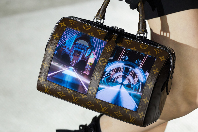 Louis Vuitton представил сумки с гибкими OLED-экранами