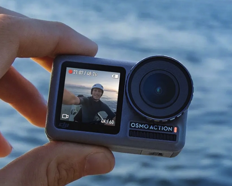 DJI представила недорогую экшн-камеру Osmo Action за $350