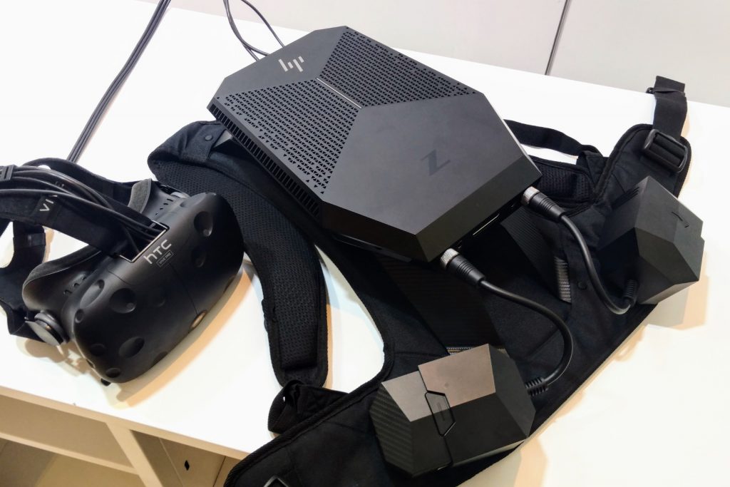 HP показала новое поколение компьютера-рюкзака для VR
