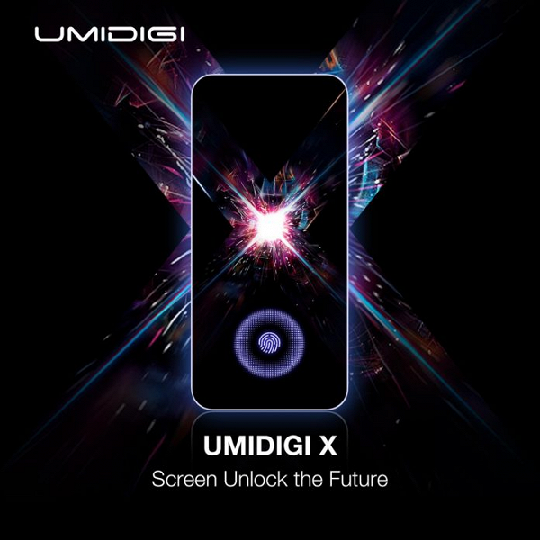 Umidigi готовит дешевый смартфон Umidigi X с подэкранным сканером