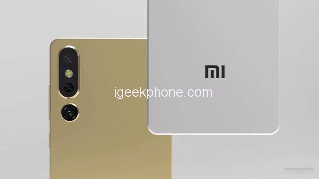 Xiaomi Mi Mix 4 с подэкранной камерой представили на рендерах