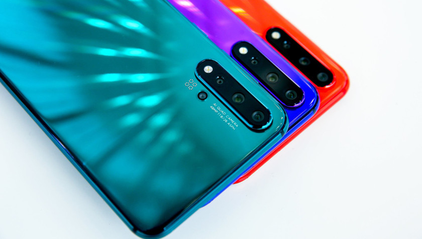 Huawei представила три новых смартфона