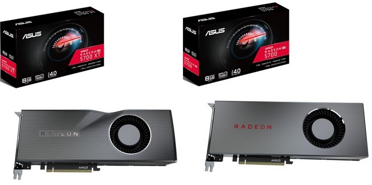 Видеокарты AMD Radeon RX 5700-й серии получили стильные упаковки