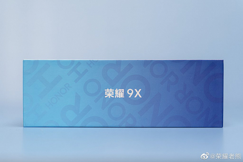 Появились качественные фото упаковки смартфона Honor 9X