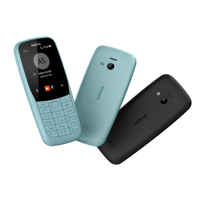 Nokia представила новый кнопочный телефон с 4G