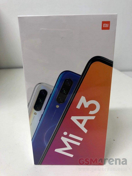 Появилась распаковка нового смартфона Xiaomi Mi A3