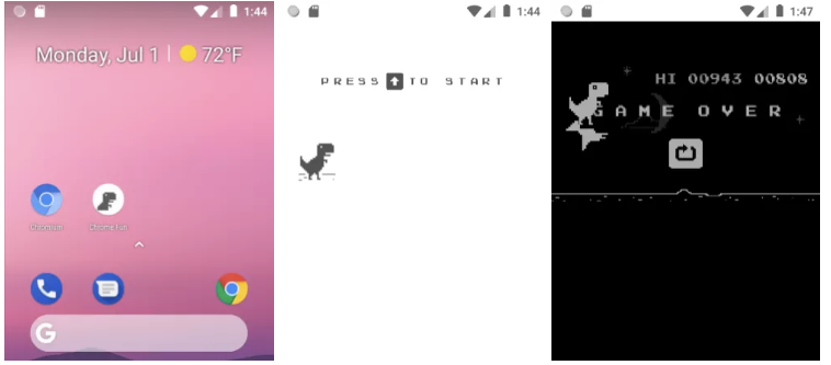 Показаны первые скриншоты Android для кнопочных телефонов