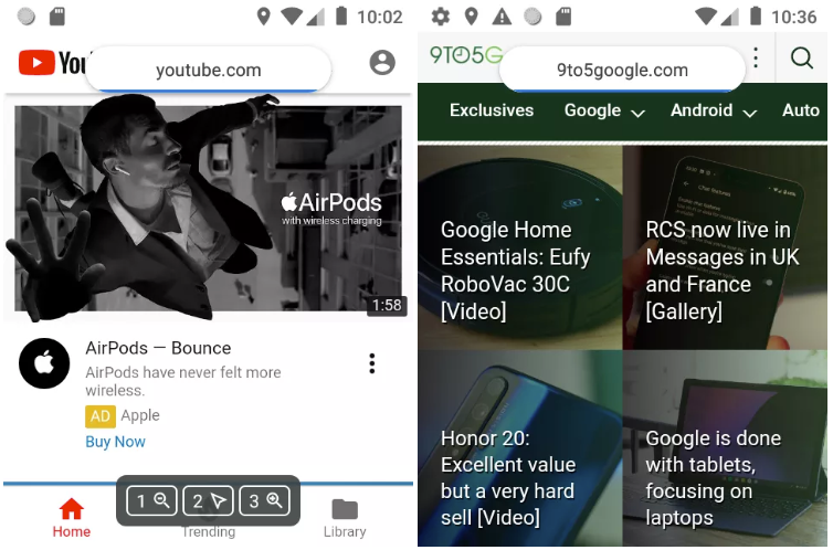 Показаны первые скриншоты Android для кнопочных телефонов