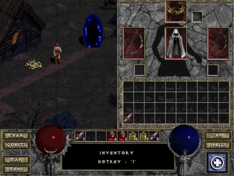 Diablo стала доступна для игры в браузере