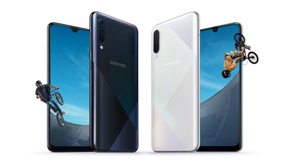 Samsung представил смартфоны Galaxy A30s и Galaxy A50s