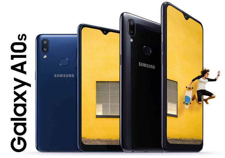 Samsung представила новый смартфон Samsung Galaxy A10s