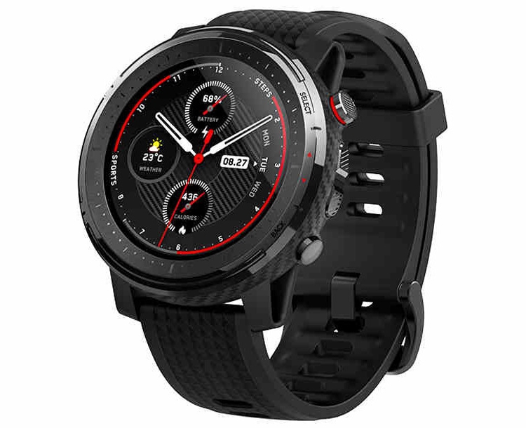 Представлены «умные» часы Amazfit Smart Sports Watch 3 в титановом корпусе
