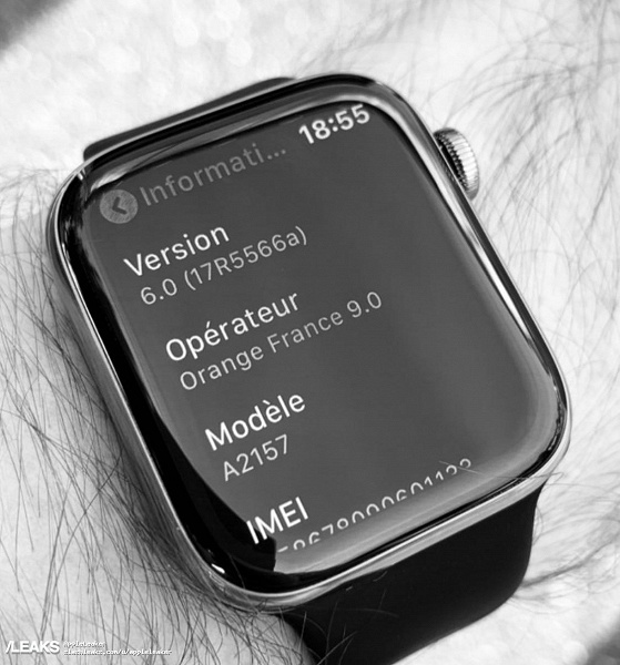 Slashleaks показал на фото новое поколение часов Apple Watch