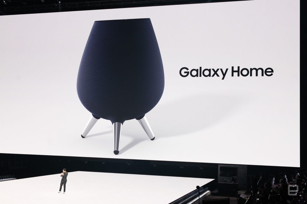 Samsung скоро выпустит «умную» колонку Galaxy Home с Bixby