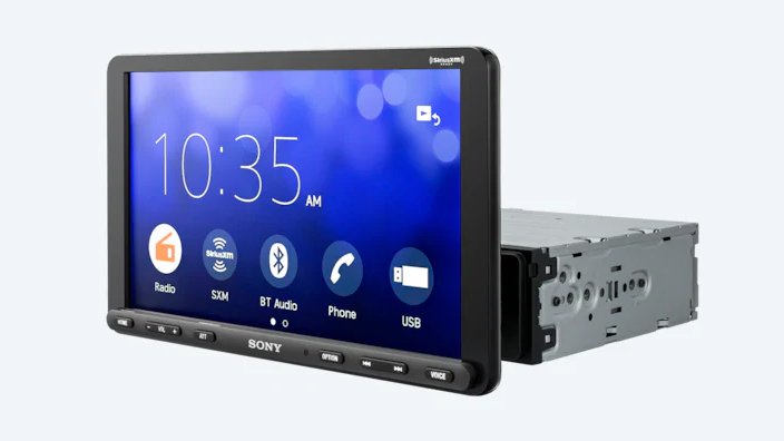 Sony выпустила магнитолу с 9-дюймовым дисплеем для старых машин