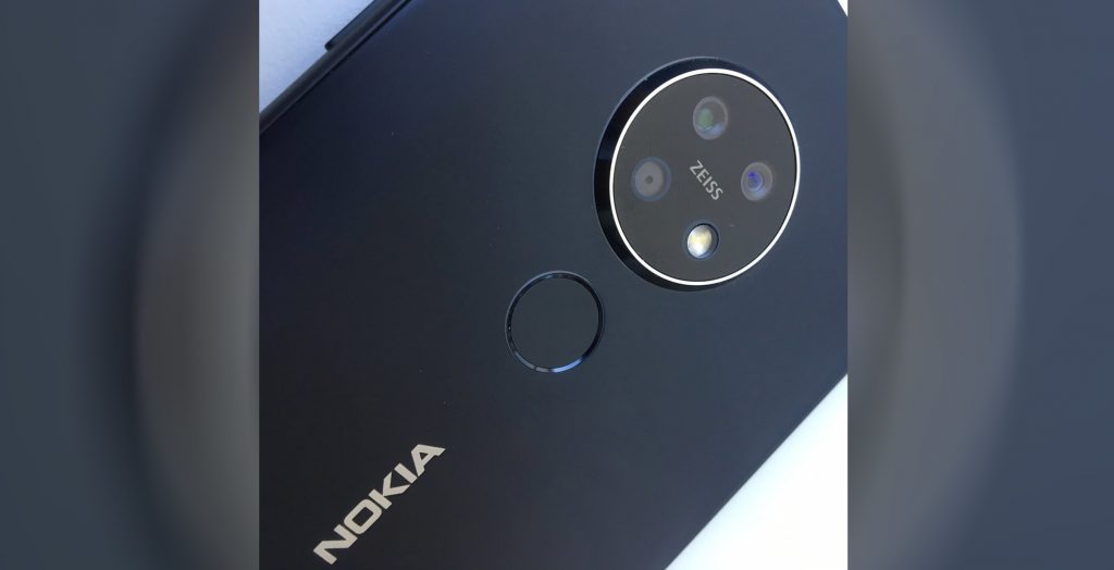 Появилась первая «живая» фотография смартфона Nokia 7.2