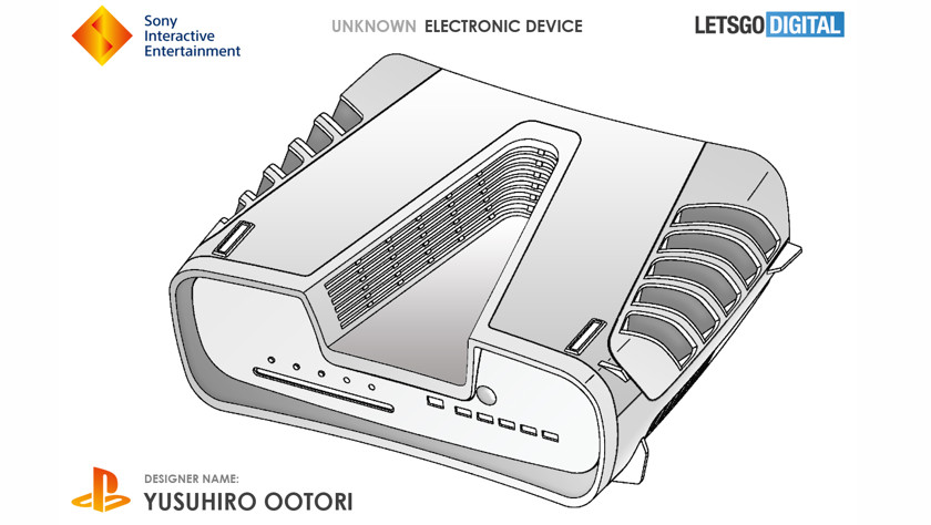 Опубликовано патентное изображение консоли Sony PlayStation 5