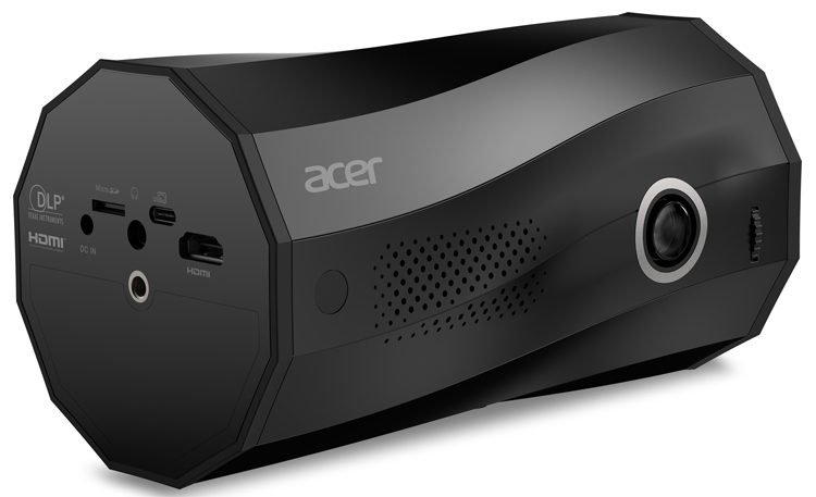 На IFA 2019 Acer представила недорогой компактный проектор C250i