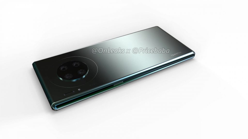 Дизайн флагманского Huawei Mate 30 Pro показали на изображениях