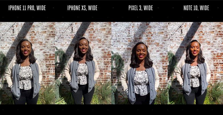Журналисты сравнили камеру iPhone 11 Pro с другими смартфонами