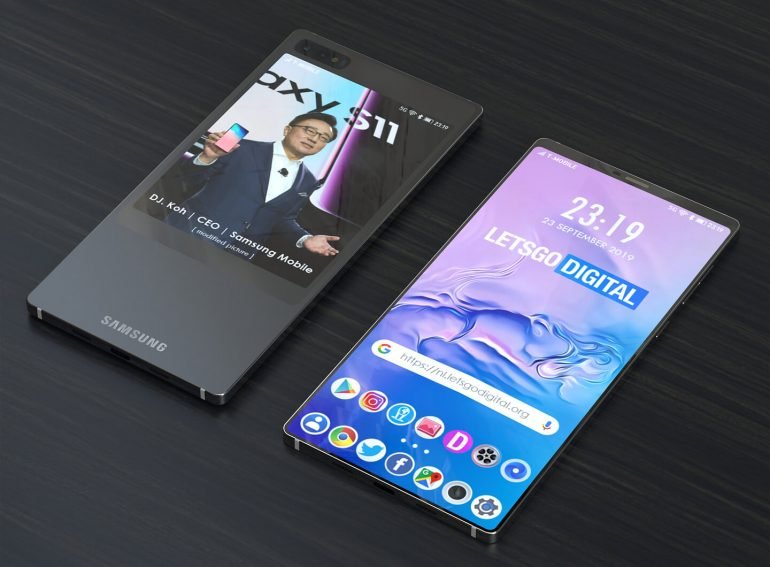 Новый Samsung Galaxy S11e может получить два экрана