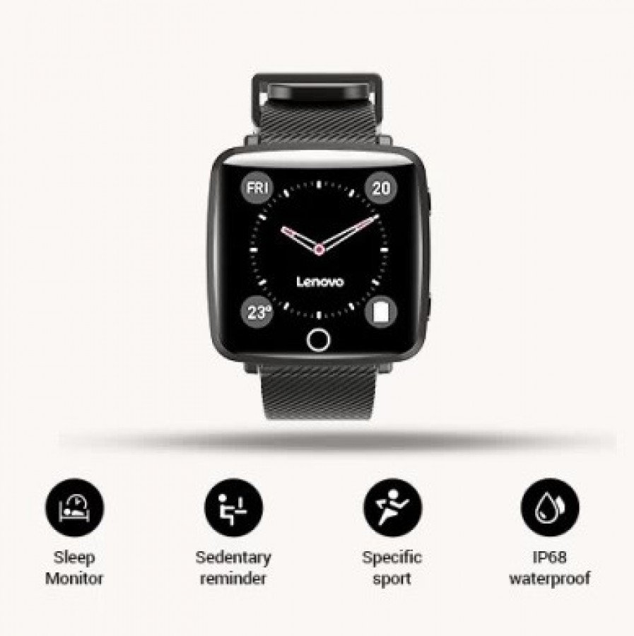 Lenovo представила новые «умные» часы Carme