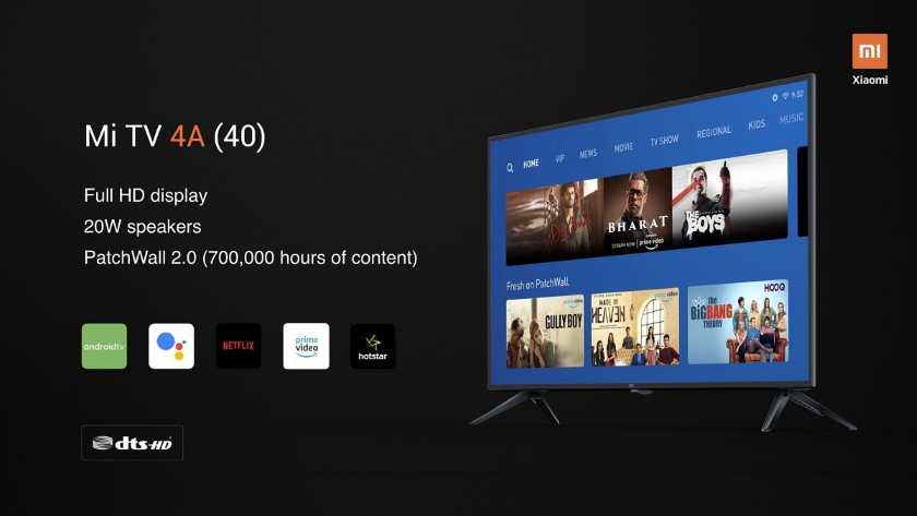 Xiaomi представила новые доступные телевизоры Mi TV 4A и Mi TV 4X