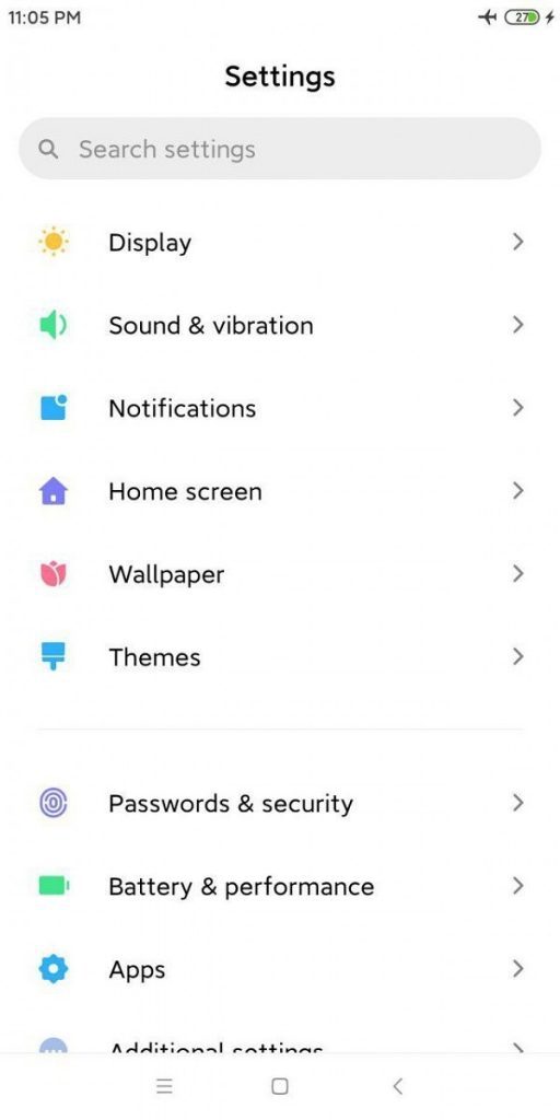В Сети показали подробные скриншоты Xiaomi MIUI 11