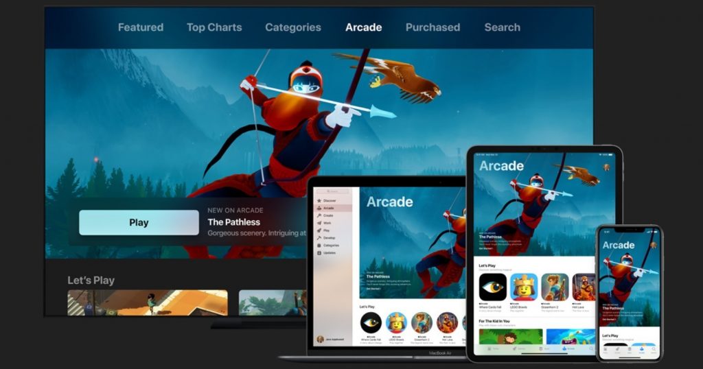 Для пользователей с iOS 13 заработал игровой сервис Apple Arcade