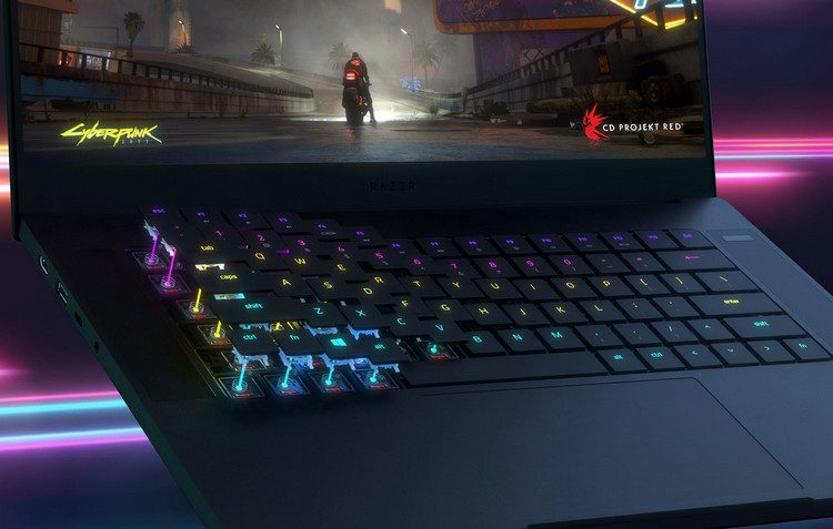 Razer представила первый ноутбук Blade 15 с оптической клавиатурой