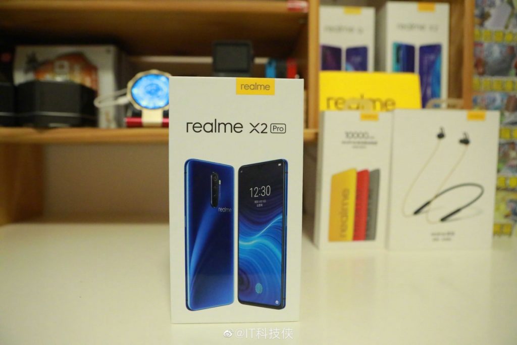 Новый Realme X2 Pro показали на партии живых фотографий