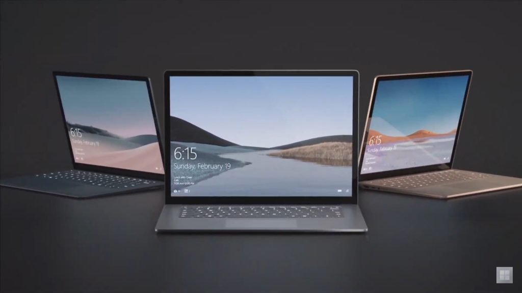 Microsoft представила два новых ноутбука Surface Laptop 3