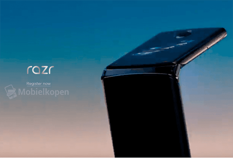 Опубликованы первые снимки новой «раскладушки» Motorola RAZR