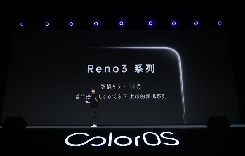 Компания Oppo анонсировала новый смартфон Reno 3 с 5G