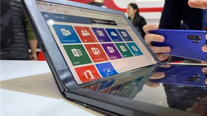 Lenovo показала первый ноутбук с гибким экраном - ThinkPad X1