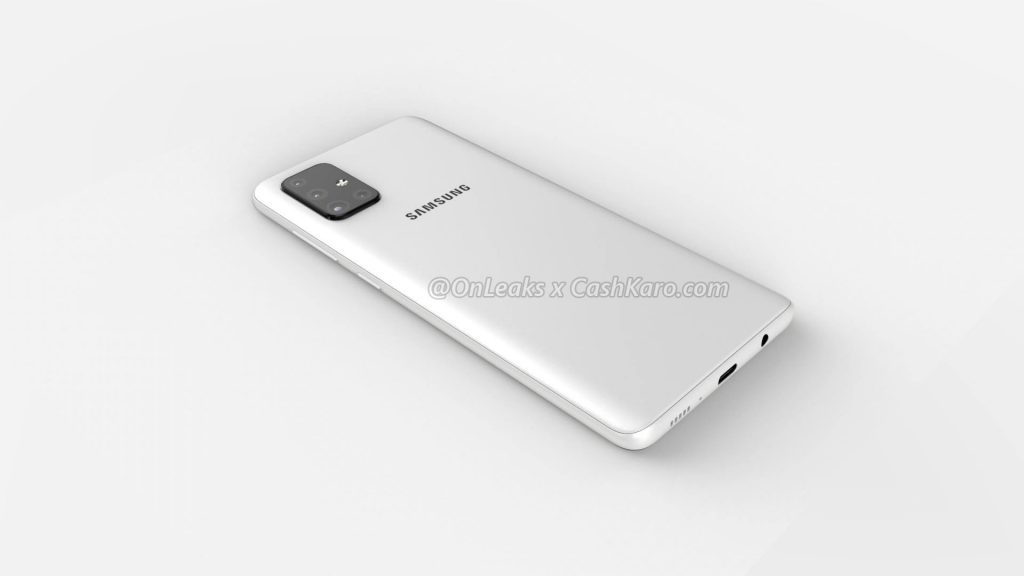 В Сети раскрыли внешность смартфона Galaxy A71 с 5G