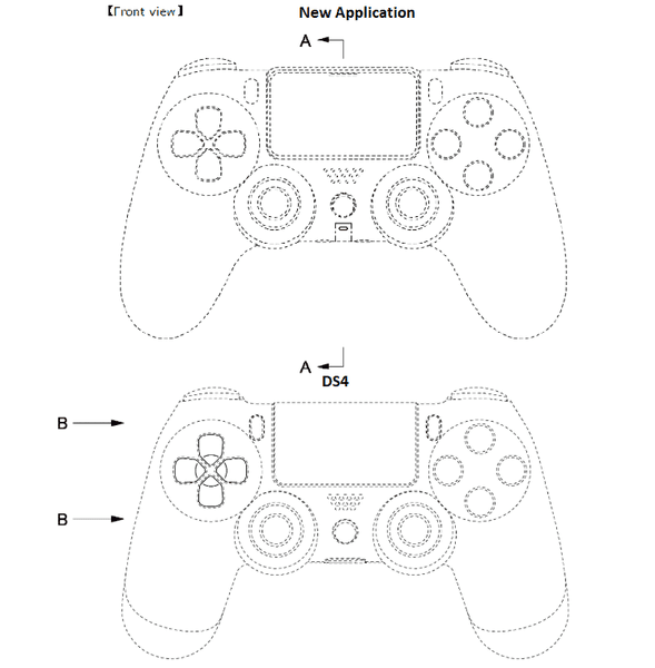 Sony запатентовала дизайн контроллера новой PlayStation 5