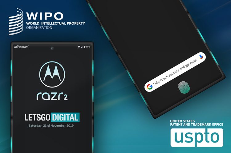 Новая Motorola RAZR может получить систему бокового управления Side-Touch