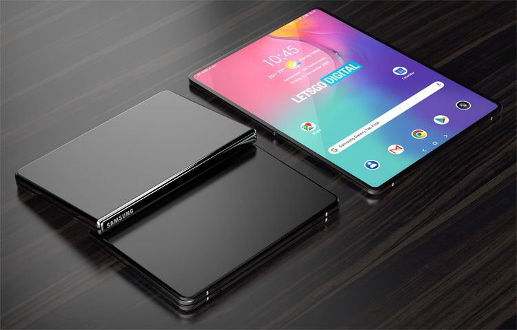 Samsung запатентовала планшет с гибким дисплеем