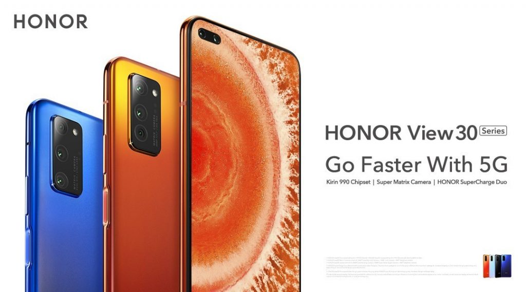 Honor представил новые смартфоны Honor V30 и V30 Pro