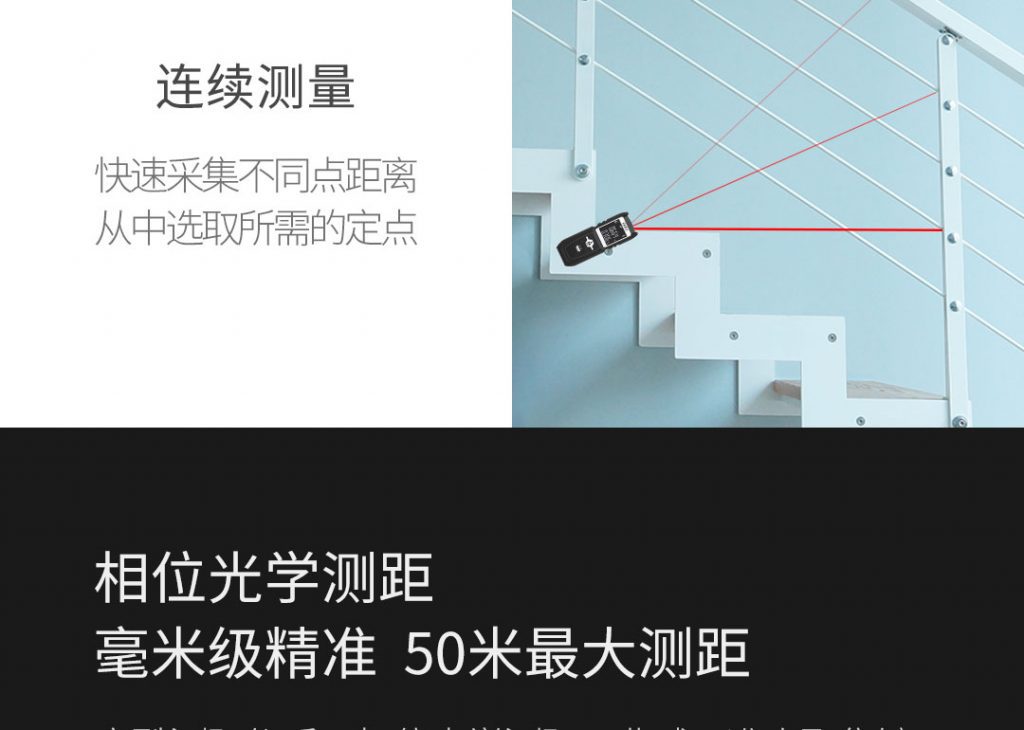 Xiaomi под брендом Akku выпустила лазерный дальномер